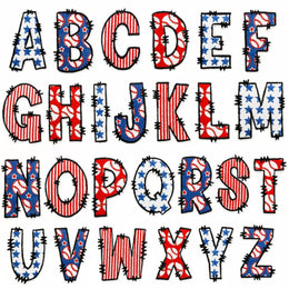 Letters Patches