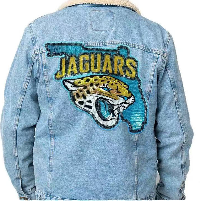 Sequin JAGUARS Patches